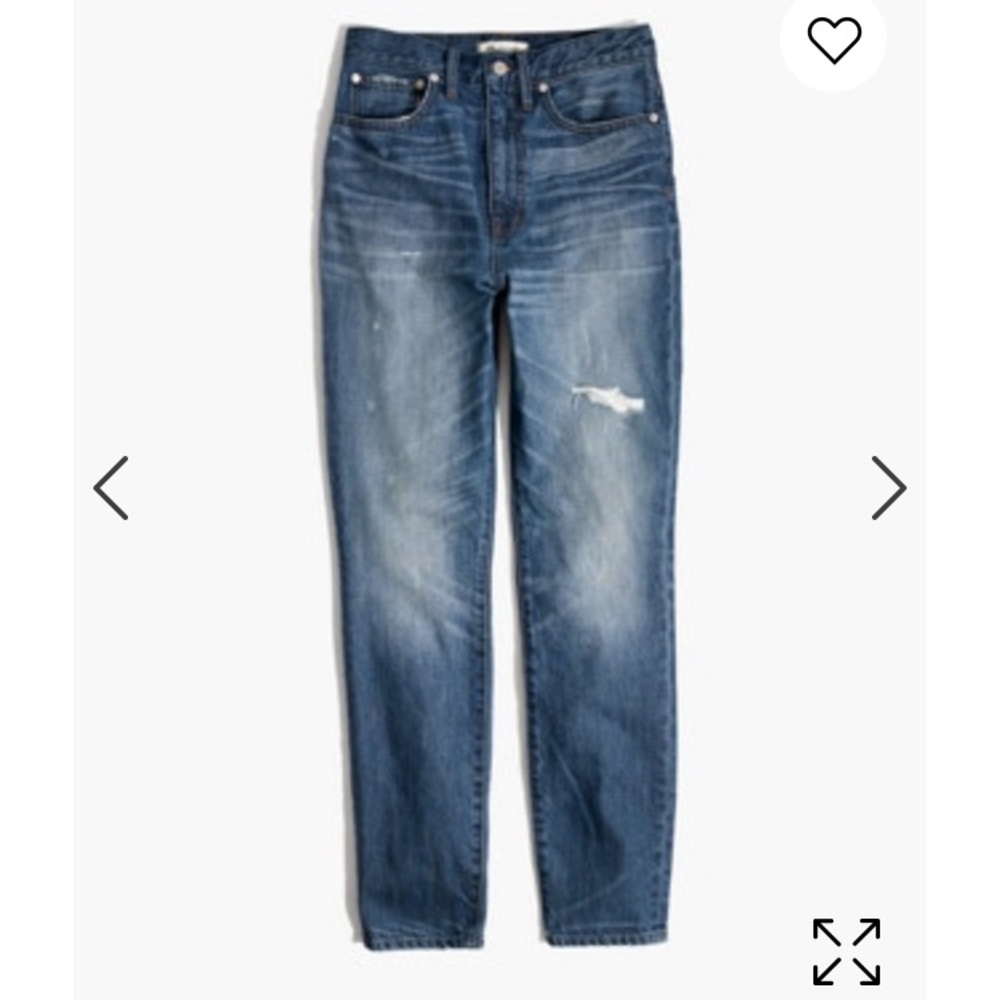 Madewell rigid high-rise skinny jeans - Napa Wash
